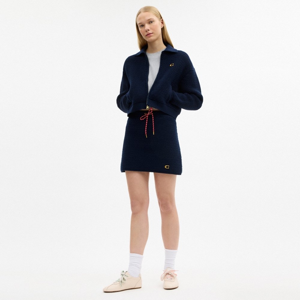 Coach Outlet Textured Knit Skirt - Preorder