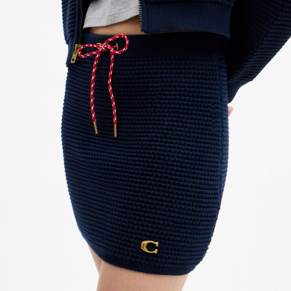 Coach Outlet Textured Knit Skirt - Preorder