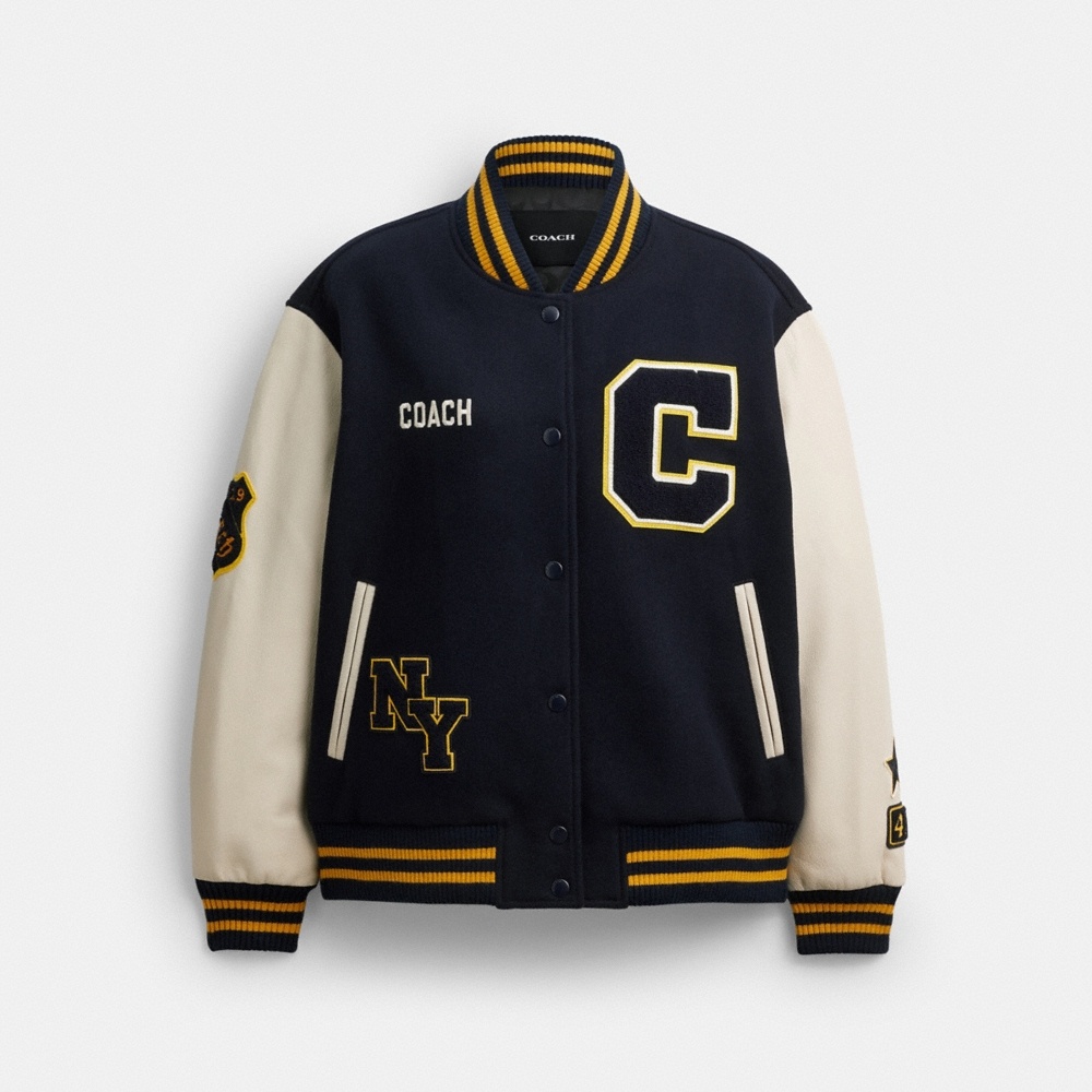Coach Outlet Wool Varsity Jacket - Preorder