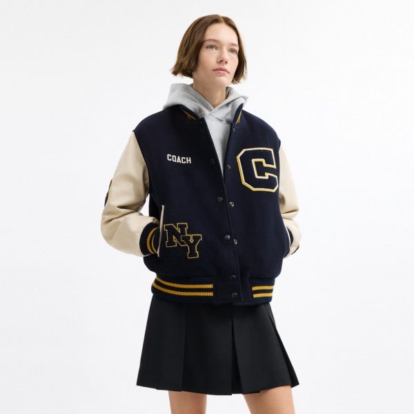 Coach Outlet Wool Varsity Jacket - Preorder