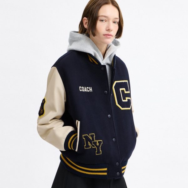 Coach Outlet Wool Varsity Jacket - Preorder
