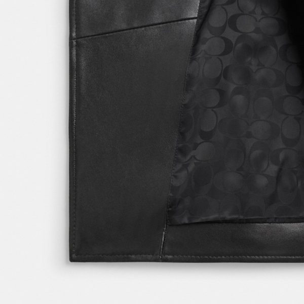 Coach Belted Moto Jacket - Preorder