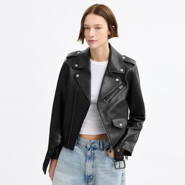 Coach Belted Moto Jacket - Preorder