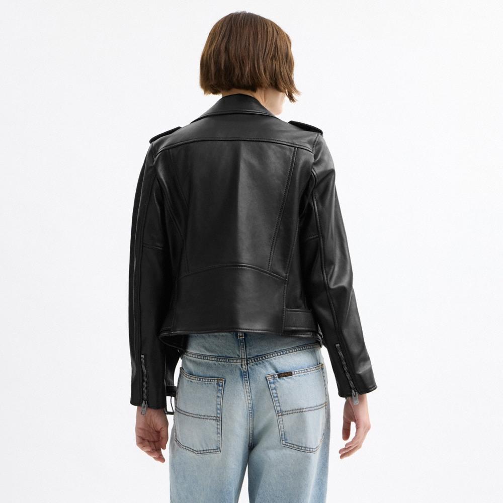 Coach Belted Moto Jacket - Preorder