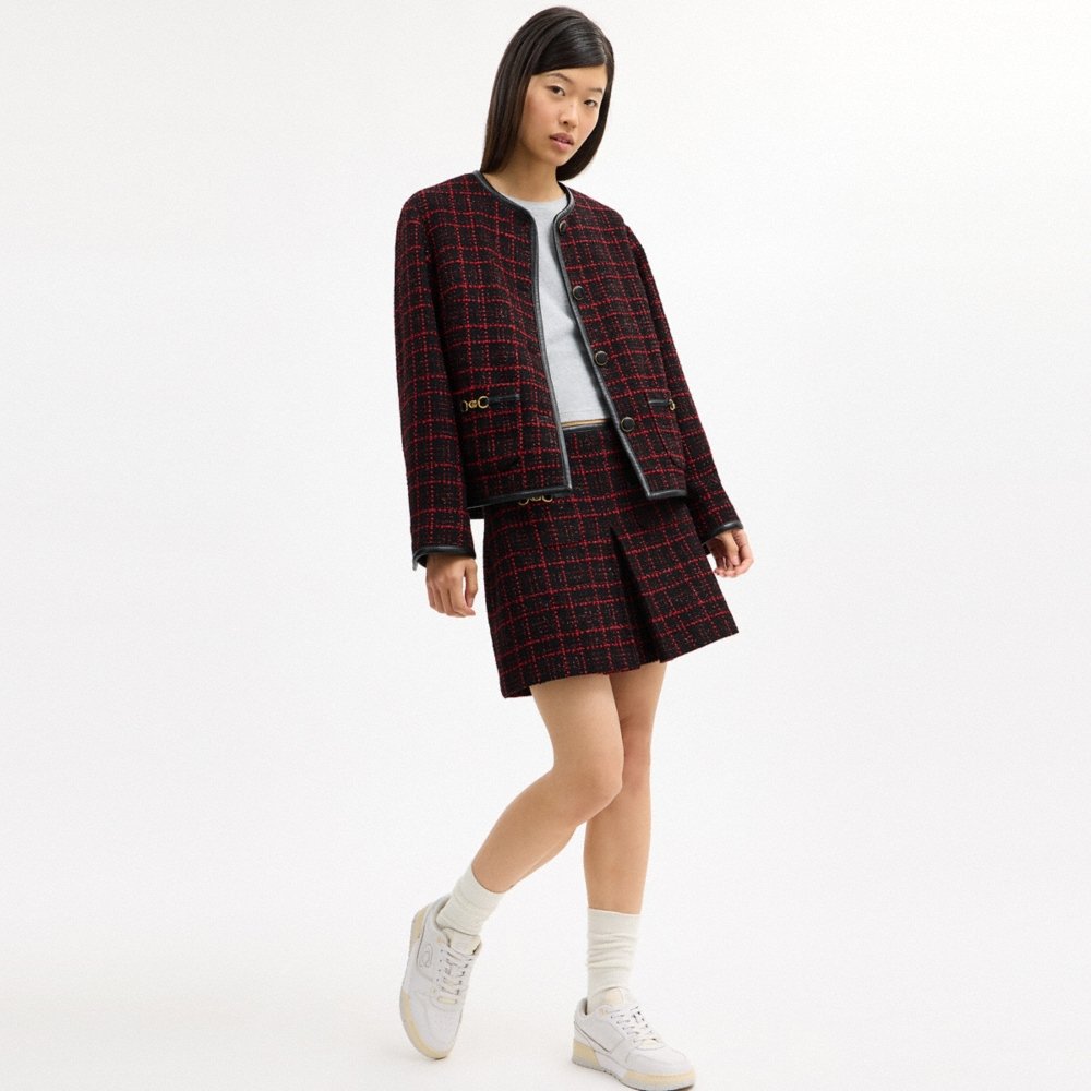 Coach Outlet Sculpted C Tweed Jacket - Preorder