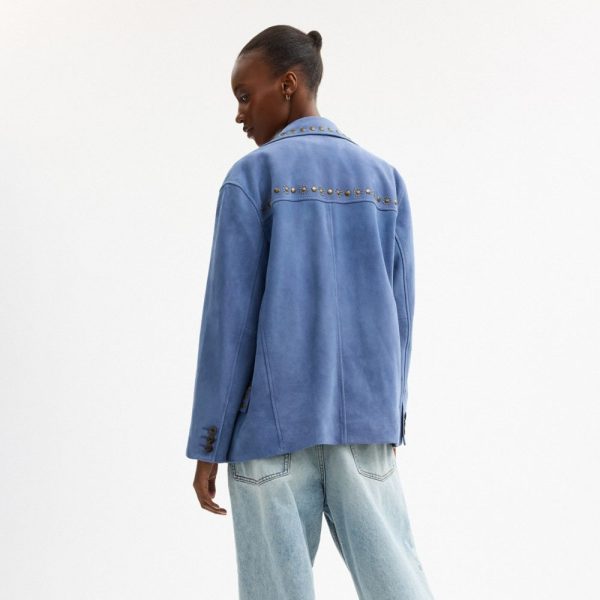 Coach Outlet Studded Suede Jacket - Preorder