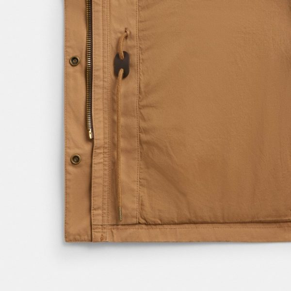 Coach Outlet Barn Jacket In Organic Cotton - Preorder