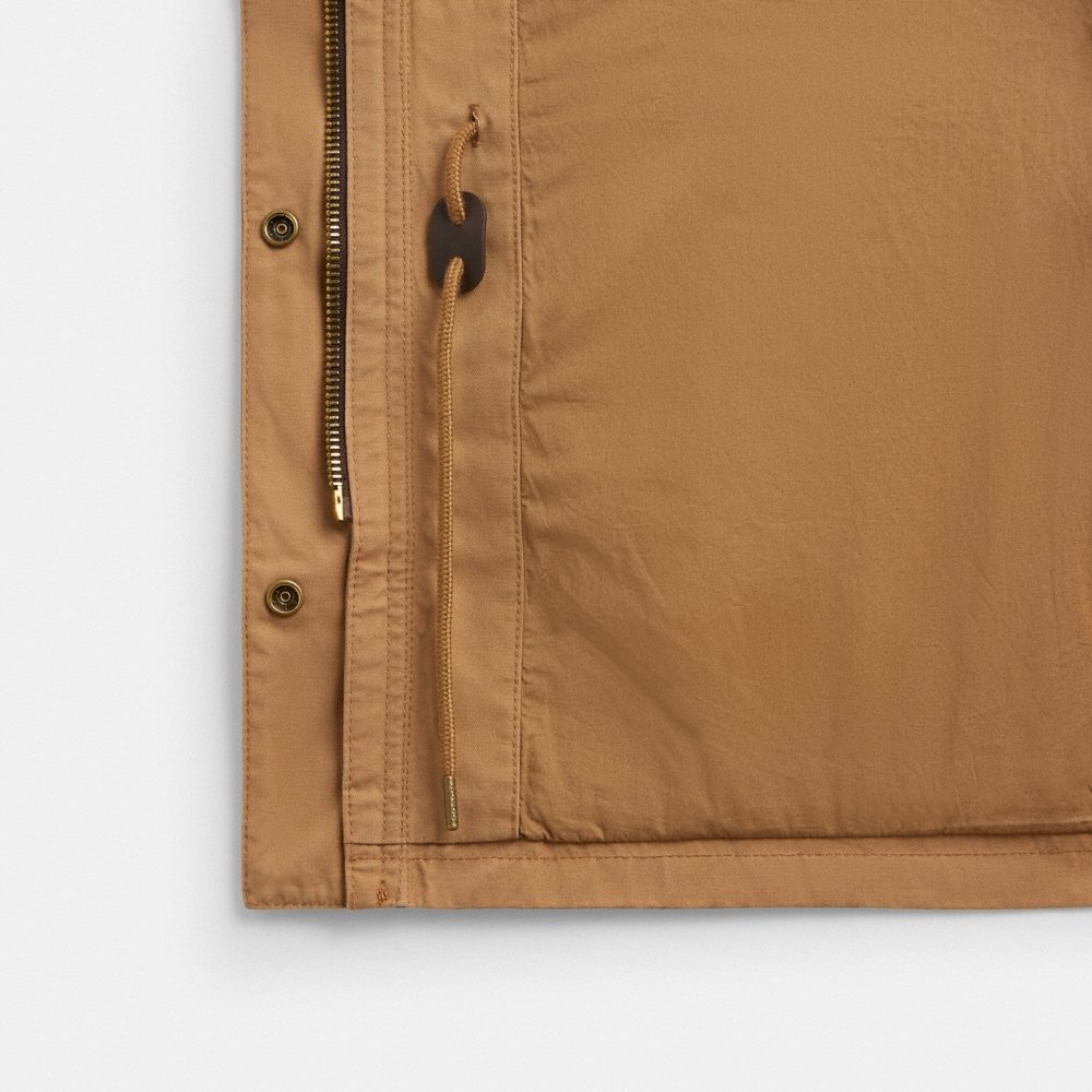 Coach Outlet Barn Jacket In Organic Cotton - Preorder