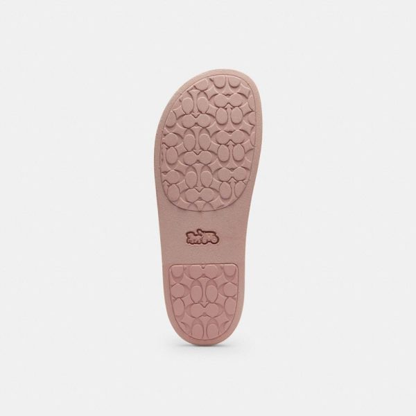 Coach Outlet Udele Sport Slide In Signature Jacquard Canvas - Preorder