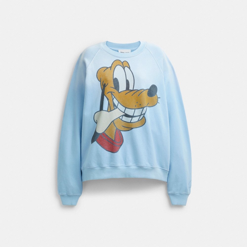 Coach Outlet Disney X Coach Pluto Crewneck Sweatshirt - Preorder