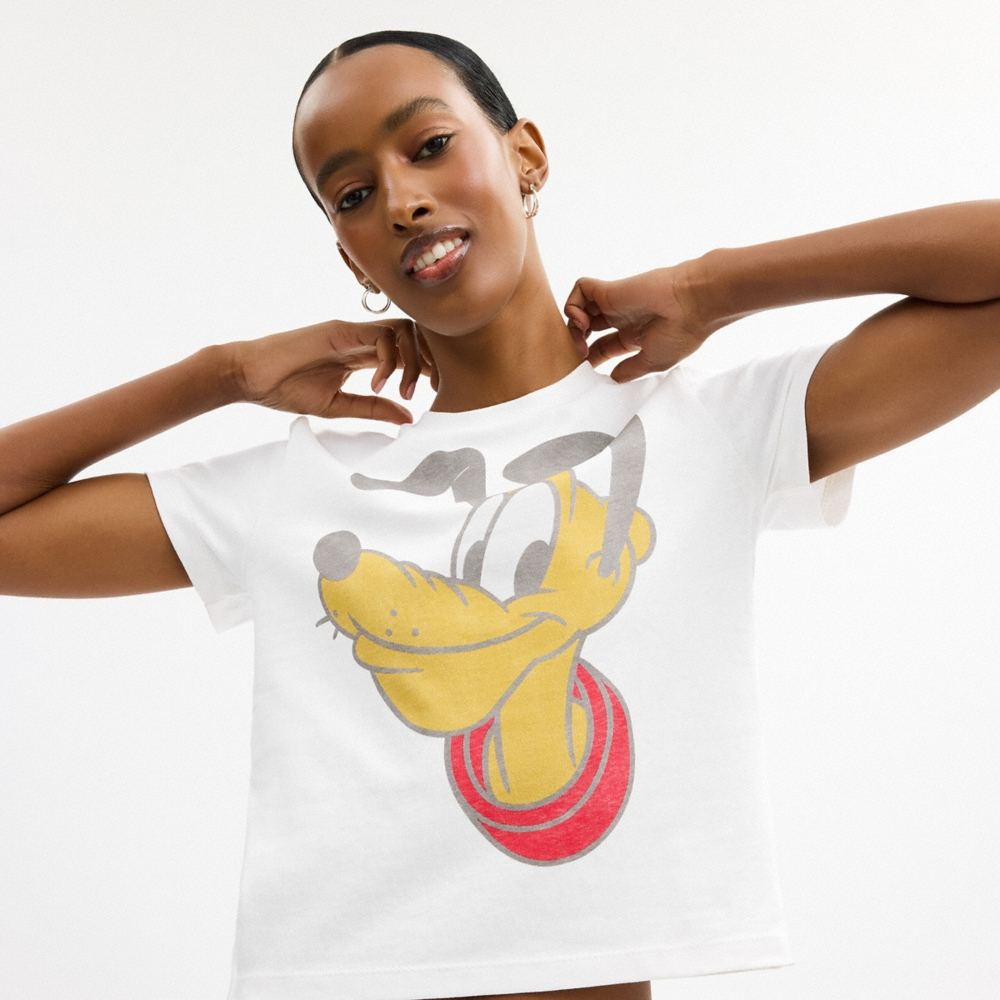 Coach Outlet Disney X Coach Pluto 90s Fit T-Shirt - Preorder