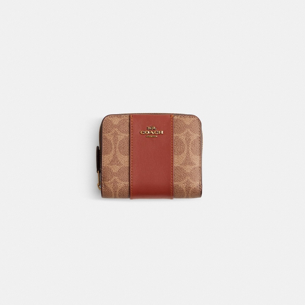 Coach Restored Billfold Wallet In Colorblock Signature Canvas - Preorder