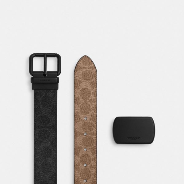 Coach Outlet Boxed Roller Buckle Cut-To-Size Reversible Belt, 38 Mm - Preorder