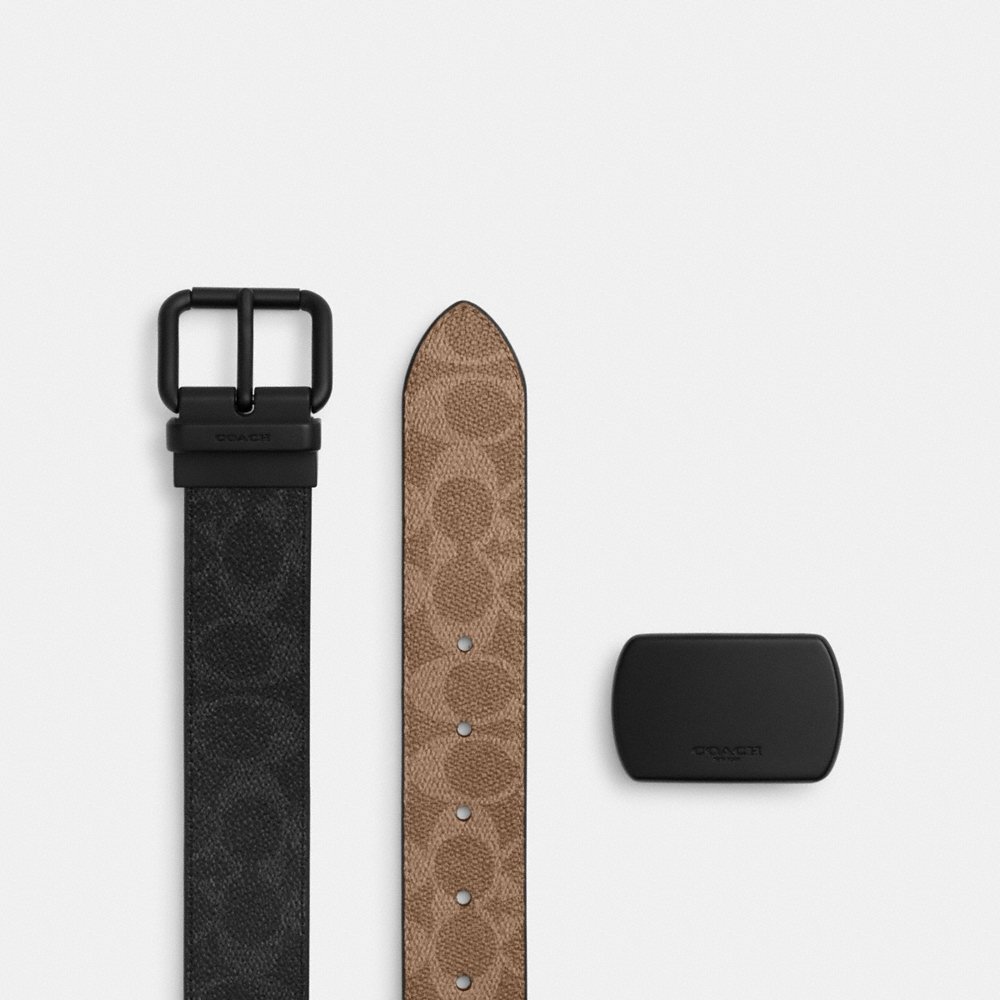 Coach Outlet Boxed Roller Buckle Cut-To-Size Reversible Belt, 38 Mm - Preorder