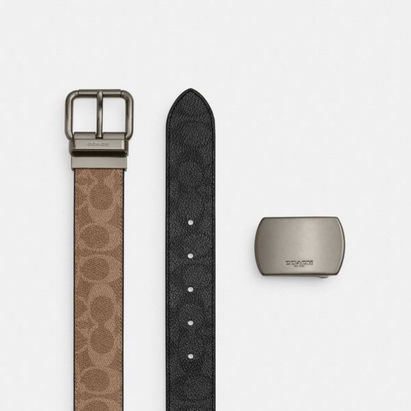 Coach Outlet Boxed Roller Buckle Cut-To-Size Reversible Belt, 38 Mm - Preorder