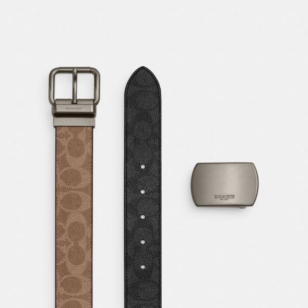 Coach Outlet Boxed Roller Buckle Cut-To-Size Reversible Belt, 38MM - Preorder