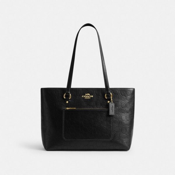 Coach Outlet Station Tote Bag In Signature Leather - Preorder