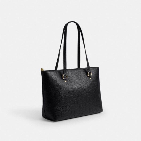 Coach Outlet Station Tote Bag In Signature Leather - Preorder