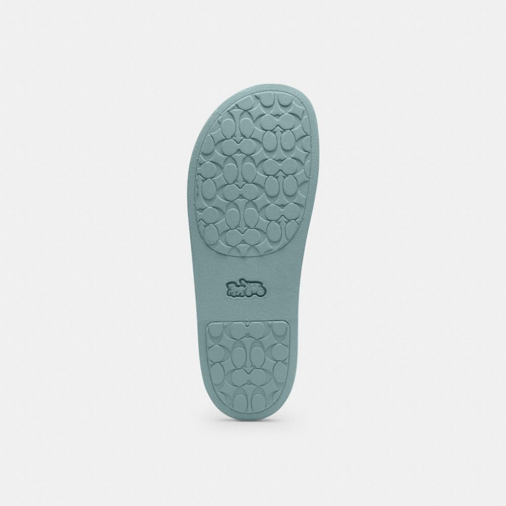 Coach Outlet Udele Sport Slide In Signature Jacquard Canvas - Preorder