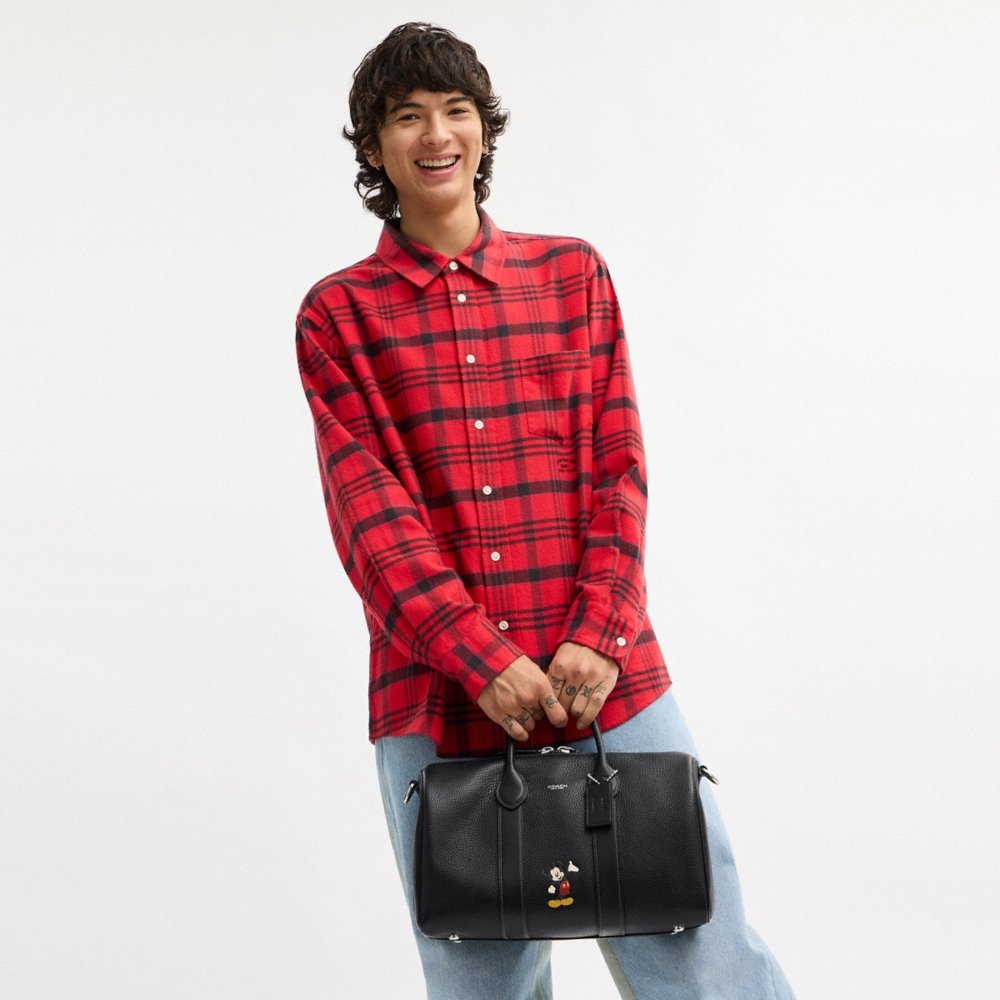 Coach Disney X Coach Compass Bag 35 With Mickey Mouse - Preorder