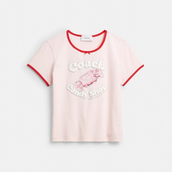 Coach Outlet Candy Shop Scoop Neck T-Shirt - Preorder