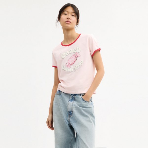Coach Outlet Candy Shop Scoop Neck T-Shirt - Preorder