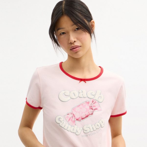 Coach Outlet Candy Shop Scoop Neck T-Shirt - Preorder