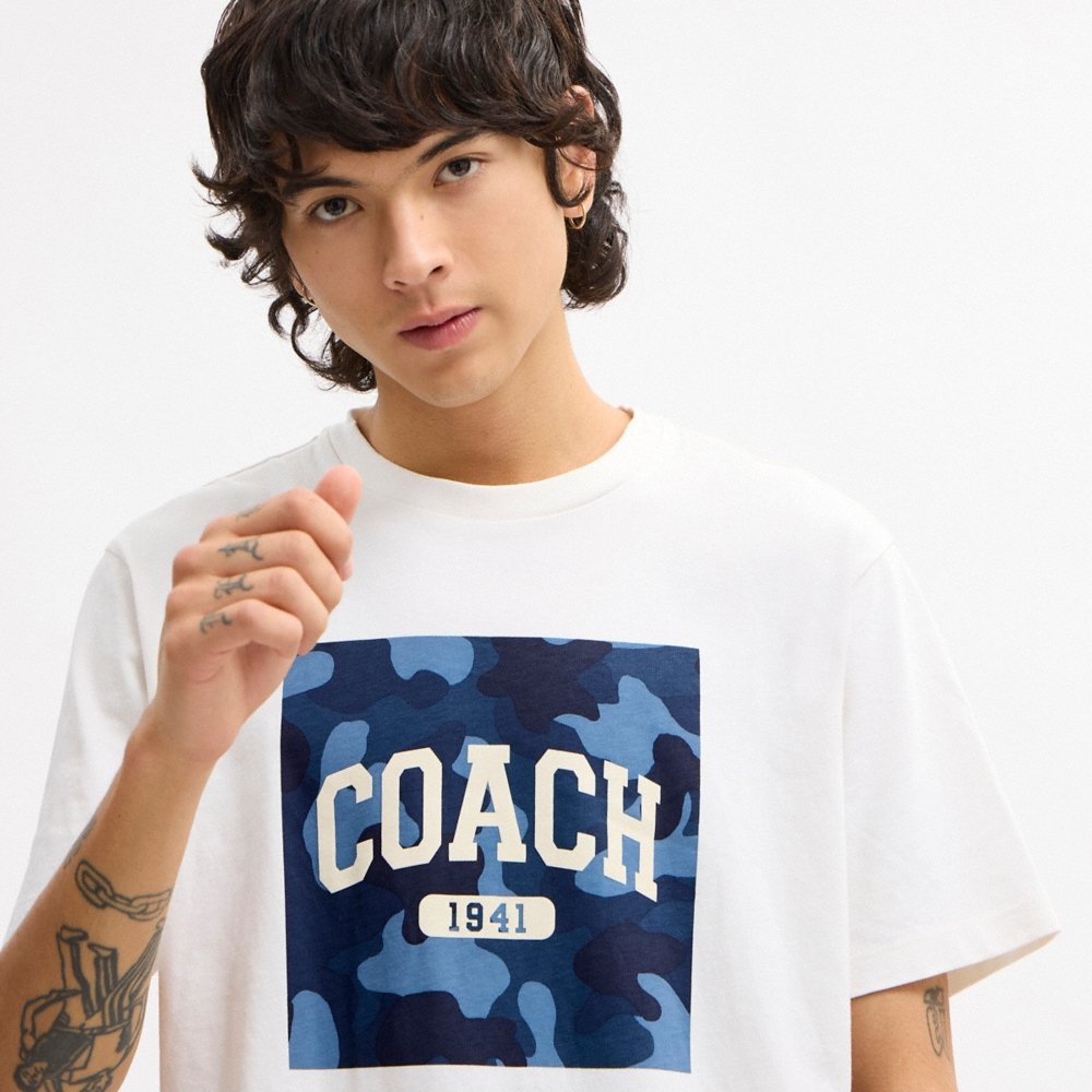 Coach Outlet Camo Square Classic T-Shirt - Preorder