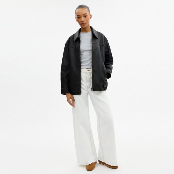 Coach Outlet Loved Oversized Leather Jacket - Preorder
