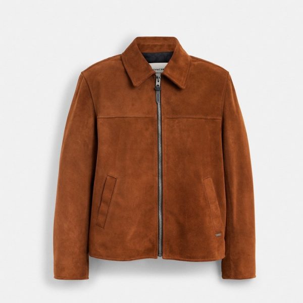 Coach Outlet Suede Jacket - Preorder