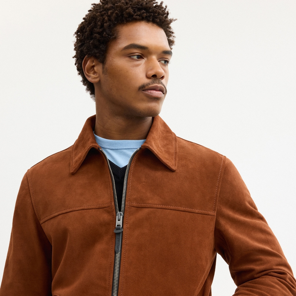 Coach Outlet Suede Jacket - Preorder