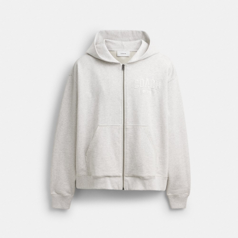Coach Outlet Boxy Full Zip Hoodie - Preorder