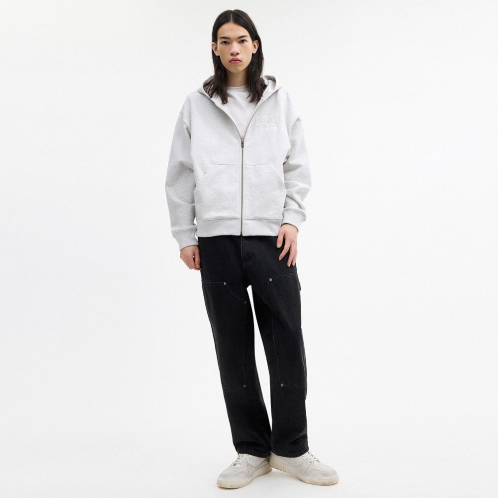 Coach Outlet Boxy Full Zip Hoodie - Preorder - Image 3
