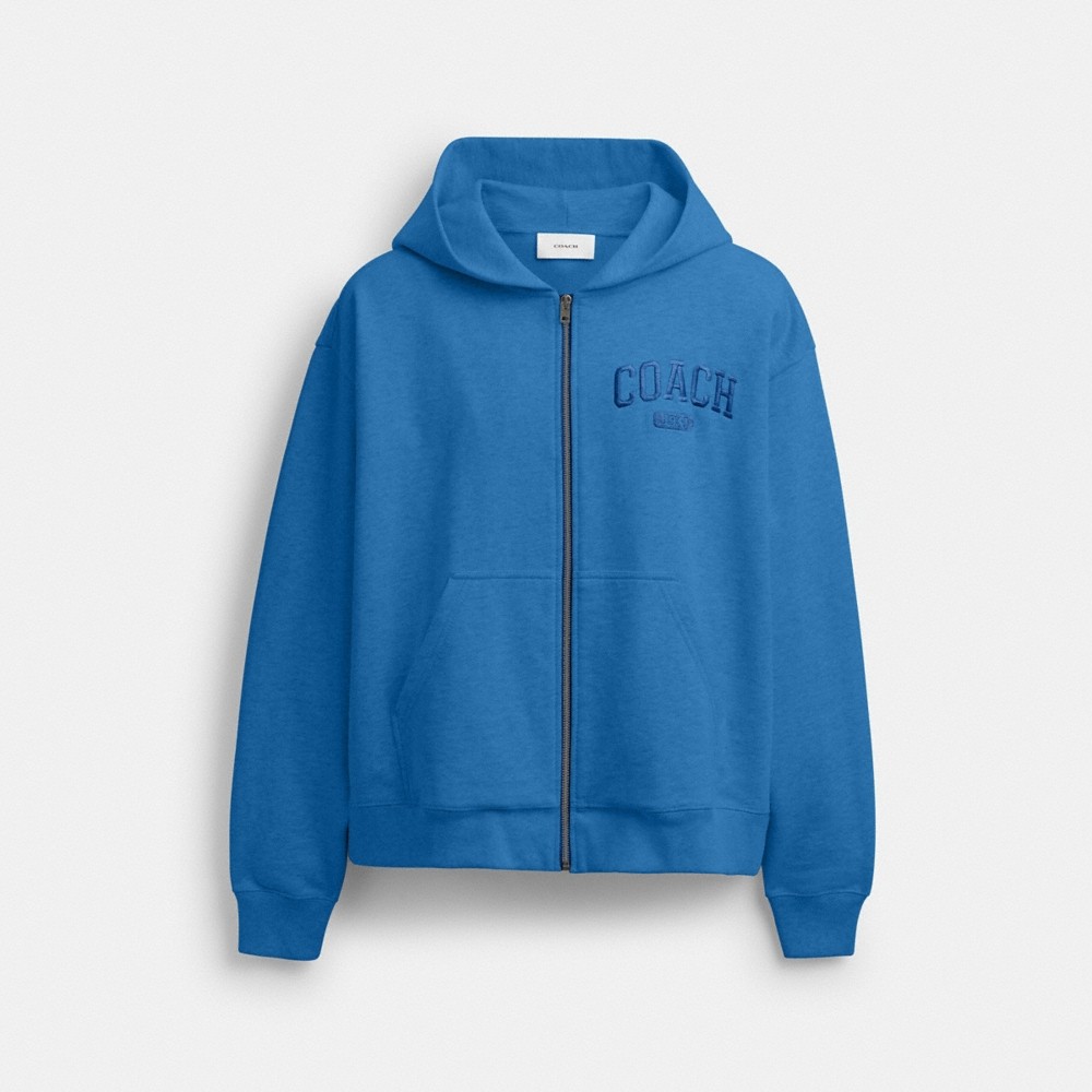 Coach Outlet Boxy Full Zip Hoodie - Preorder - Image 2
