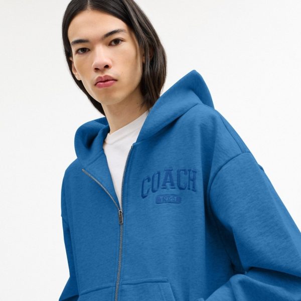 Coach Outlet Boxy Full Zip Hoodie - Preorder