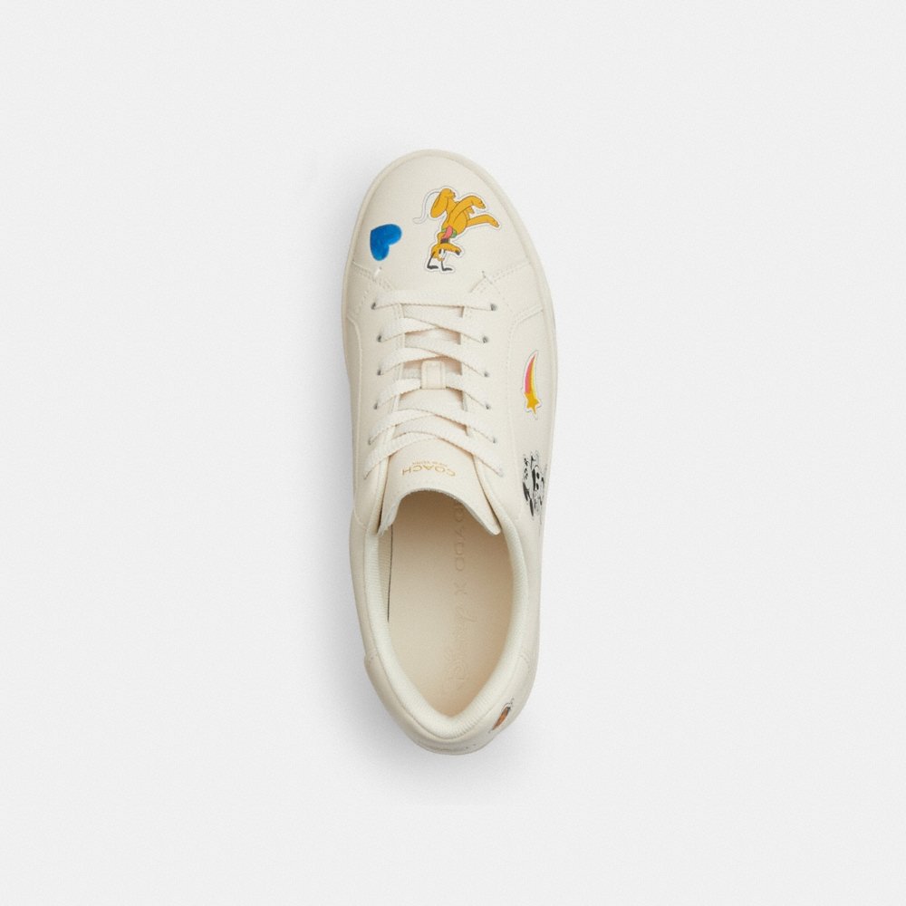 Coach Disney X Coach High Line Sneaker With Sticker Print - Preorder