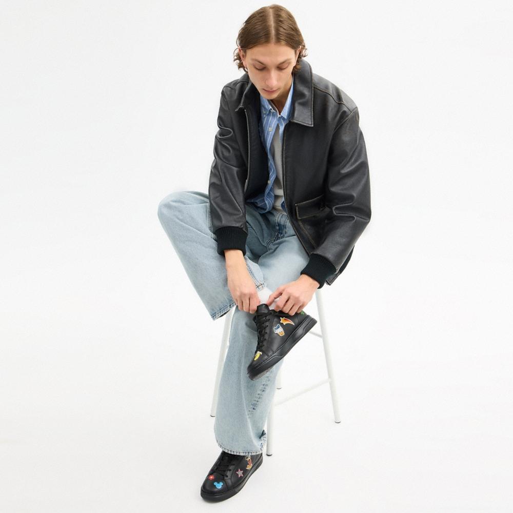 Coach Disney X Coach High Line Sneaker With Sticker Print - Preorder