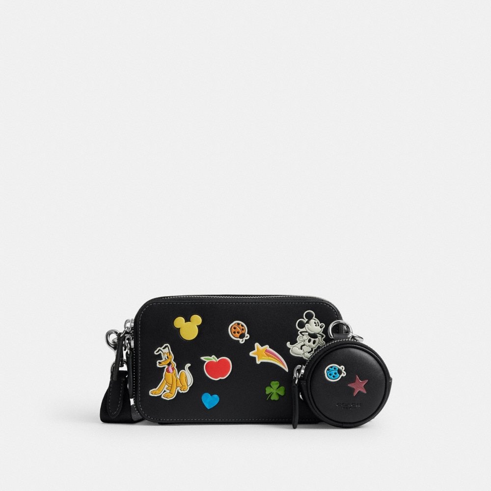 Coach Disney X Coach Charter Slim Crossbody Bag With Sticker Print - Preorder
