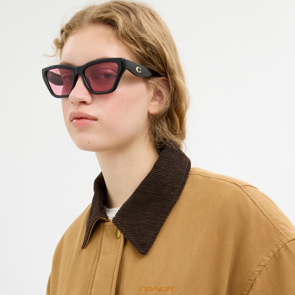 Coach C Hardware Cat Eye Sunglasses - Preorder