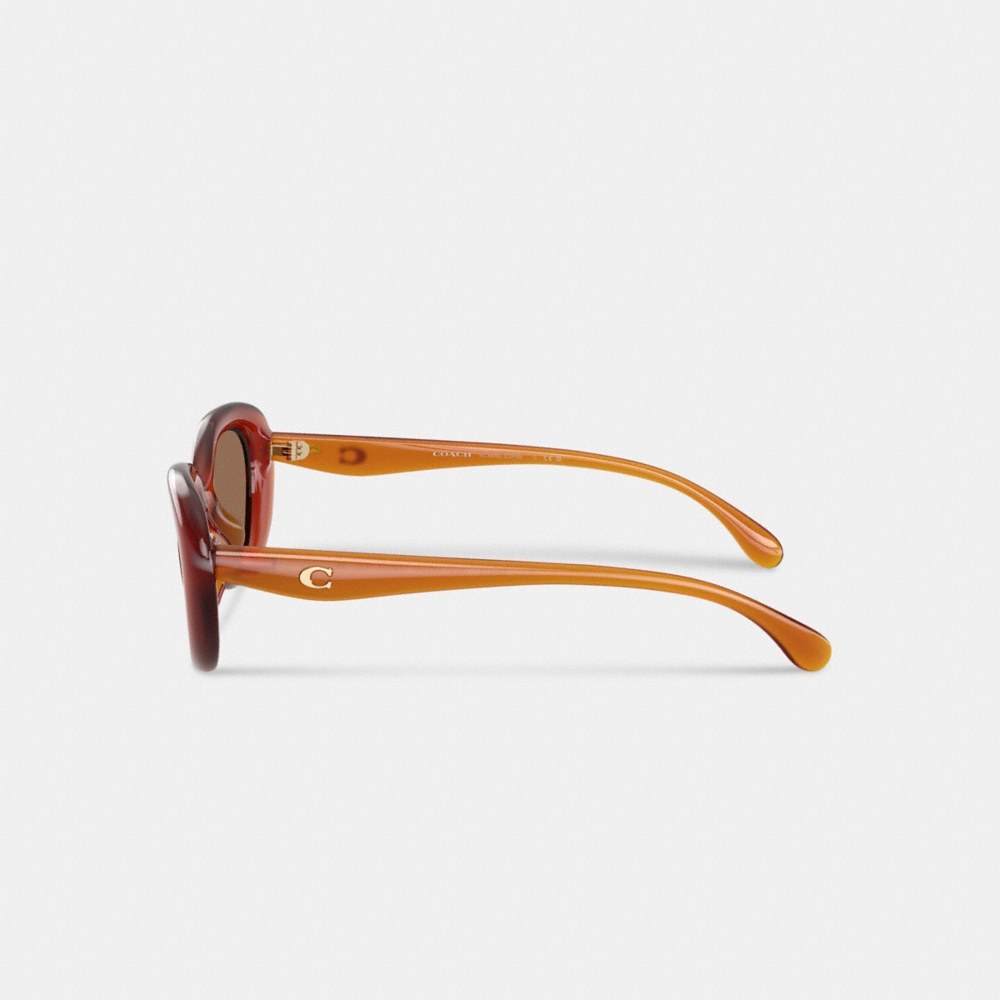 Coach C Hardware Round Sunglasses - Preorder