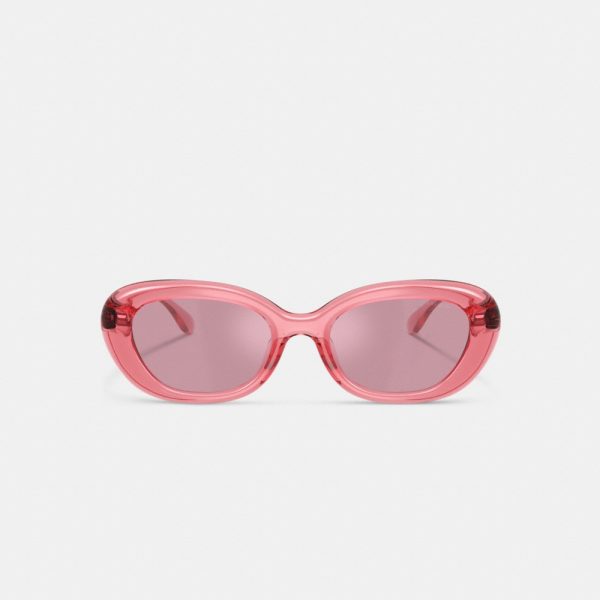 Coach C Hardware Round Sunglasses - Preorder