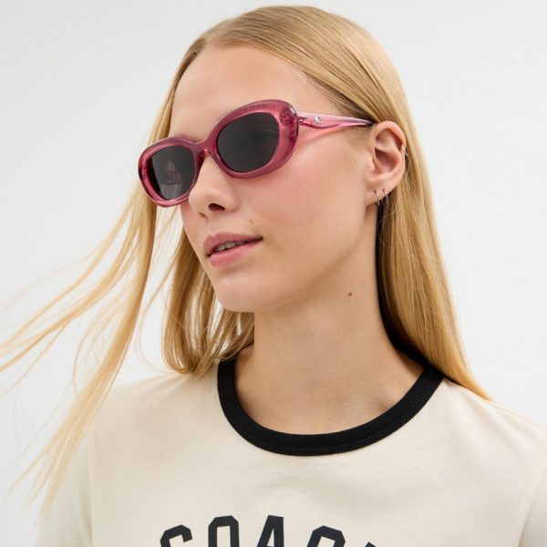 Coach C Hardware Round Sunglasses - Preorder