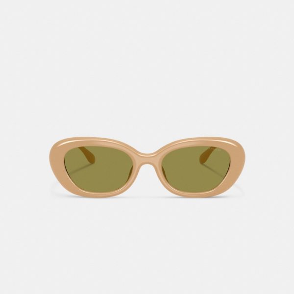 Coach C Hardware Round Sunglasses - Preorder