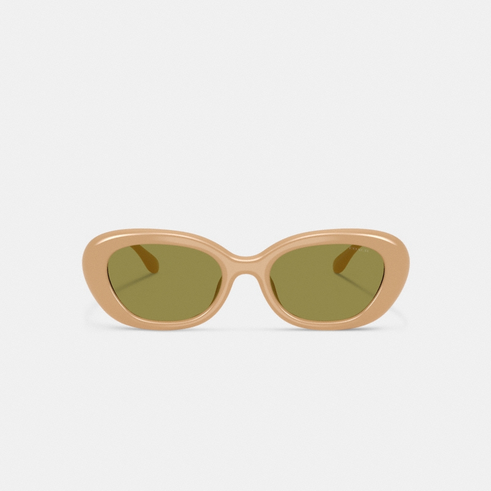 Coach C Hardware Round Sunglasses - Preorder