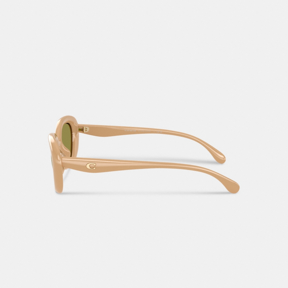 Coach C Hardware Round Sunglasses - Preorder