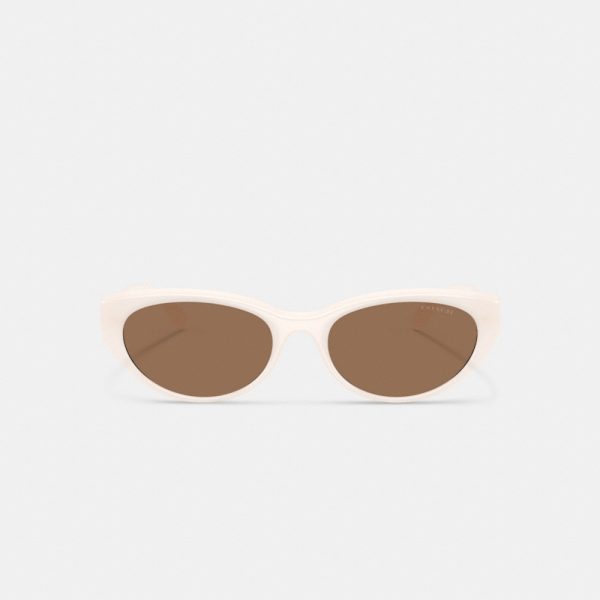 Coach C Hardware Oval Cat Eye Sunglasses - Preorder