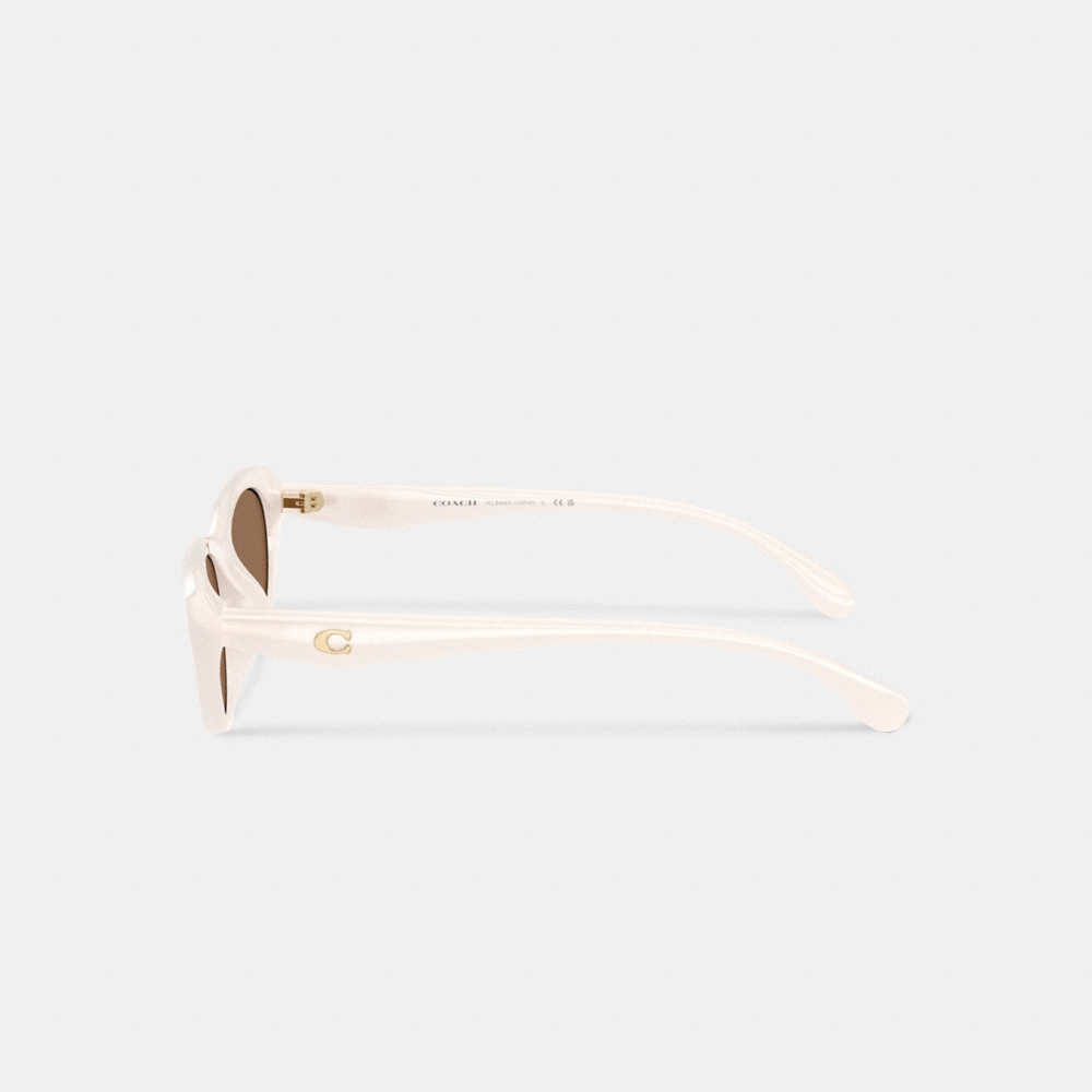 Coach C Hardware Oval Cat Eye Sunglasses - Preorder