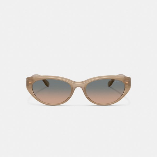 Coach C Hardware Oval Cat Eye Sunglasses - Preorder