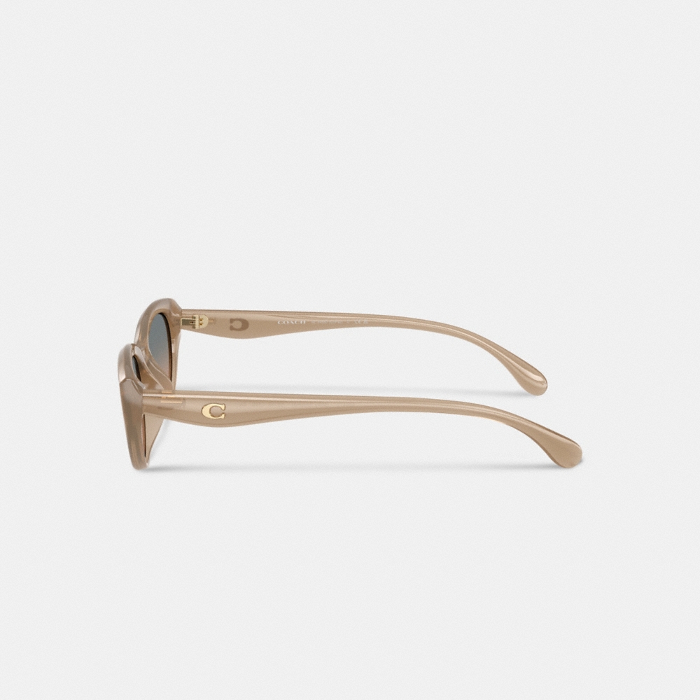 Coach C Hardware Oval Cat Eye Sunglasses - Preorder
