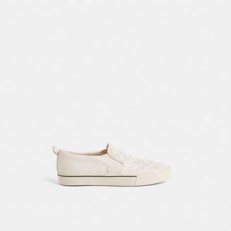 Coach Restored Skate Slip-On Sneaker - Preorder — Chalk